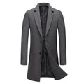Men's Jacket Plus Cotton Padded Woolen Coat - melvincucci