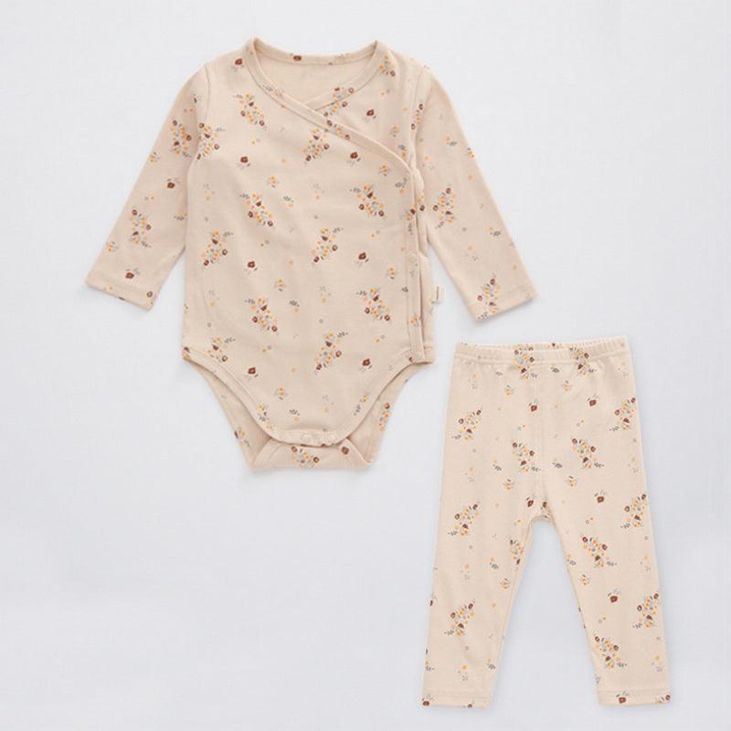Newborn Baby Cotton Romper Climbing Two-piece Suit - melvincucci
