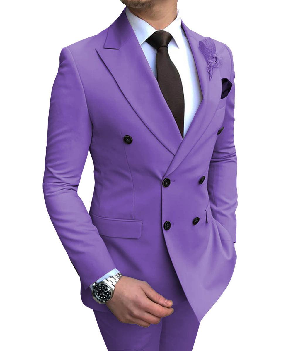 Suit Suit Men's Two-piece Groomsmen Costume Wedding - melvincucci