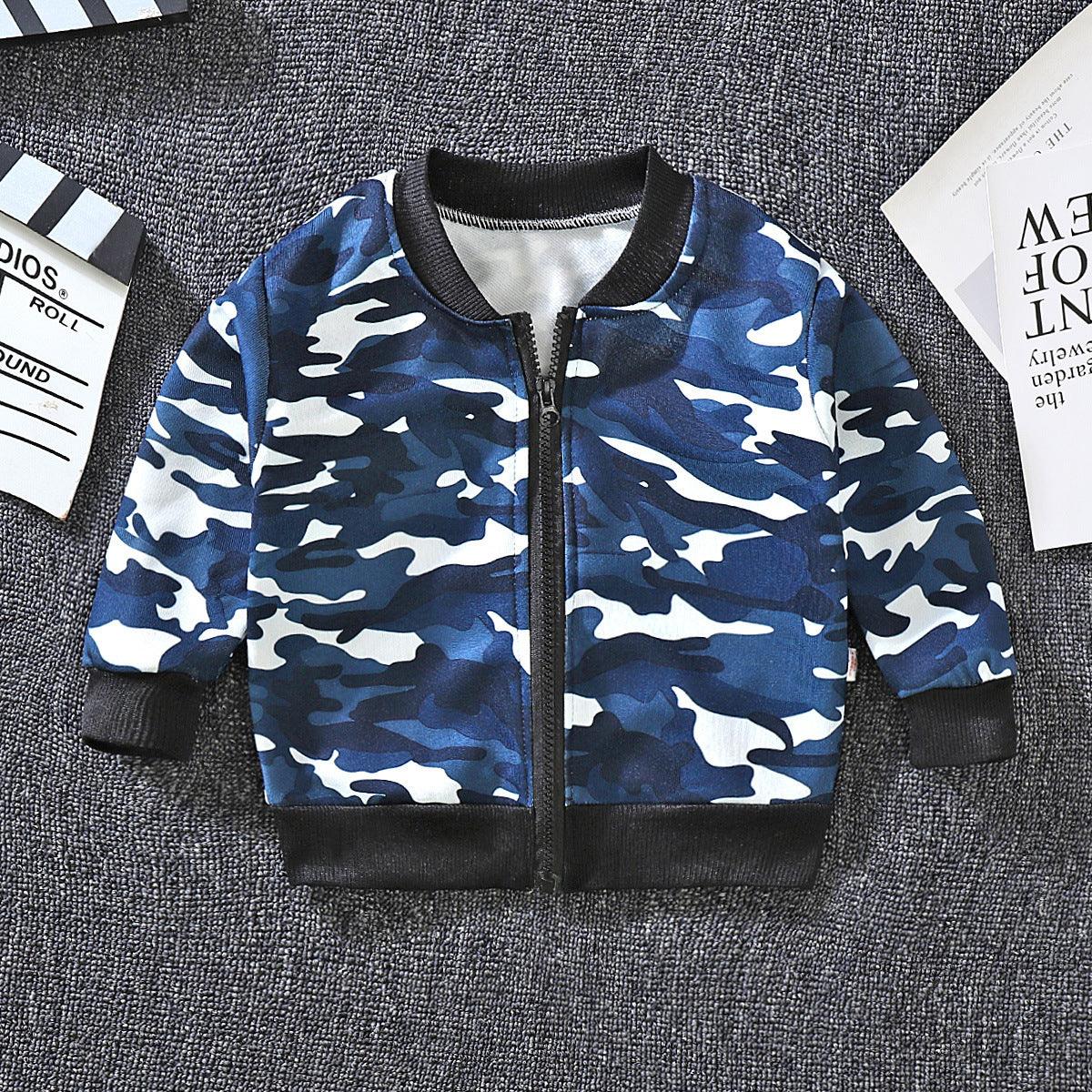 Boys And Girls Jackets Korean Baseball Uniforms Children's Babies Casual Western Style - melvincucci