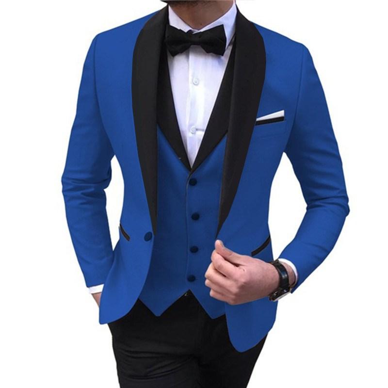 New Men's Suit Three Piece Business Suit - melvincucci
