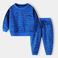 Children's Suit Cartoon Cute Long-sleeved Thick Suit - melvincucci