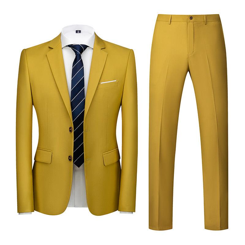 Men's Suit Wedding Two Button Two Piece Suit - melvincucci