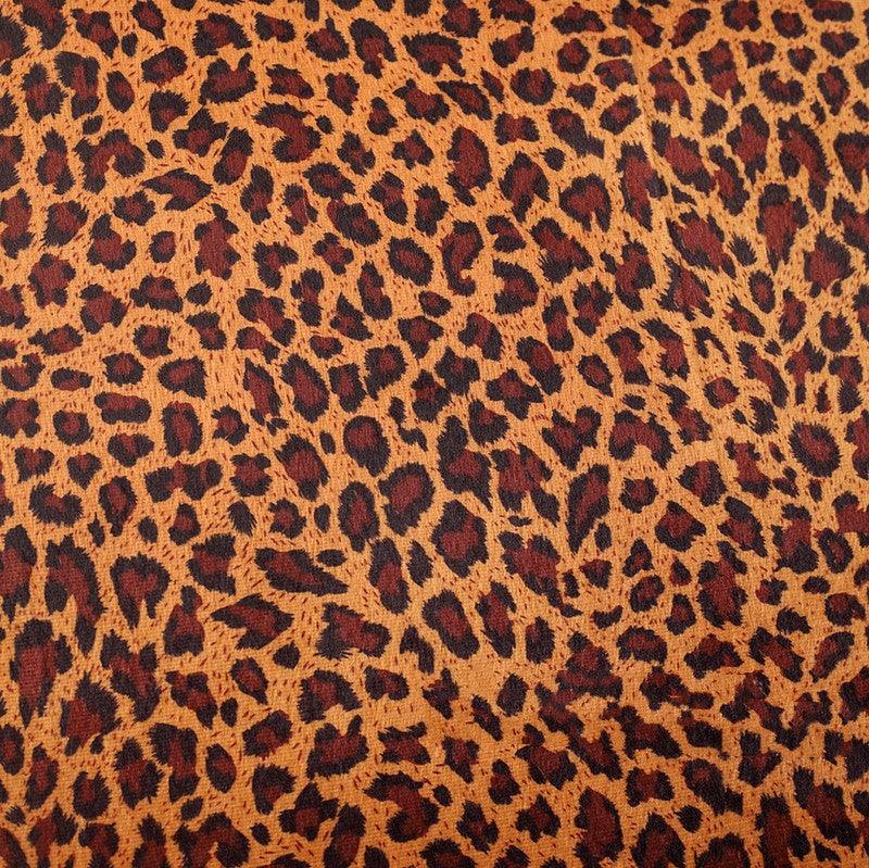 Short Plush Animal Print Fabric - melvincucci