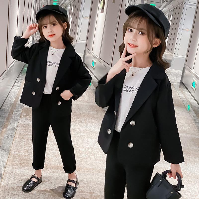 Girl suit two-piece suit - melvincucci