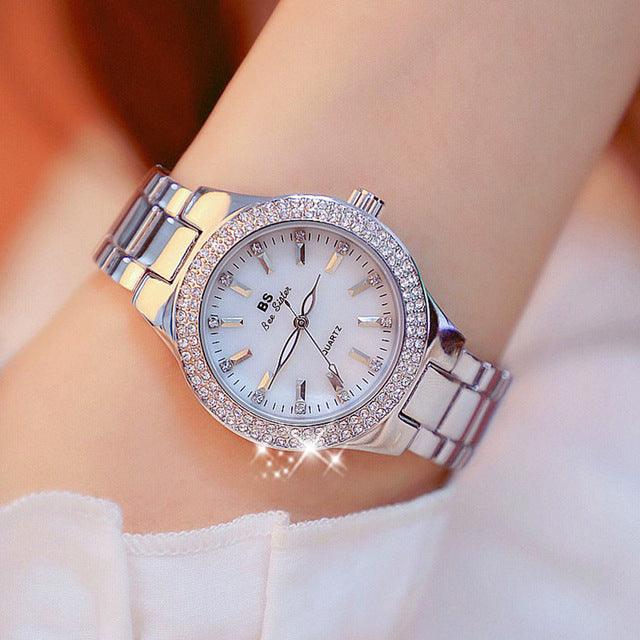 High-end linked watch bs full diamond female watch - melvincucci