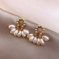 Female Baroque Pearl Earrings - melvincucci