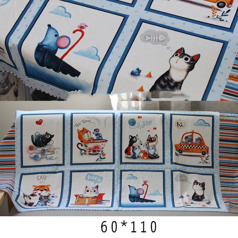 Cotton Cloth Patchwork Baby Clothes Tablecloth Children's Clothing Apparel Fabrics - melvincucci