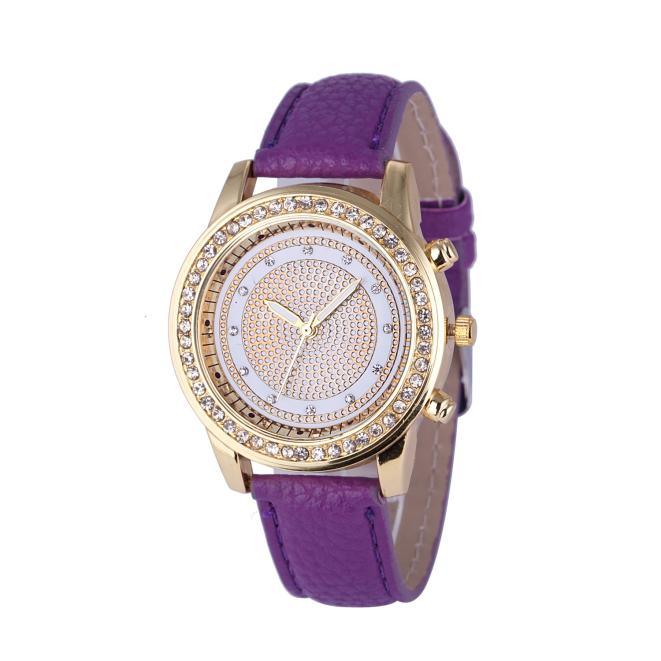 New Women Bracelet Wristwatch ladies Crystal Geneva Watches Fashion Stainless Steel Quartz Wristwatches - melvincucci
