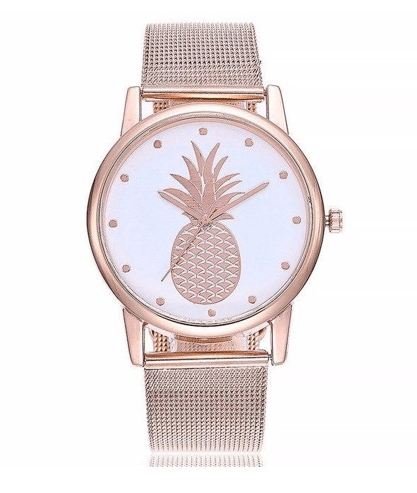 Belt watch Korean version of the watch Personality pineapple pattern simple quartz watch - melvincucci