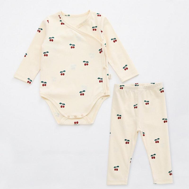Newborn Baby Cotton Romper Climbing Two-piece Suit - melvincucci