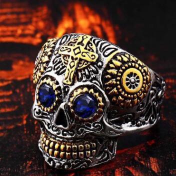 Skull Ring Jewelry Fashion Ring - melvincucci