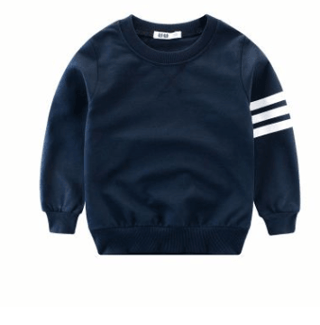 Boy's long sleeve round neck pullover - melvincucci