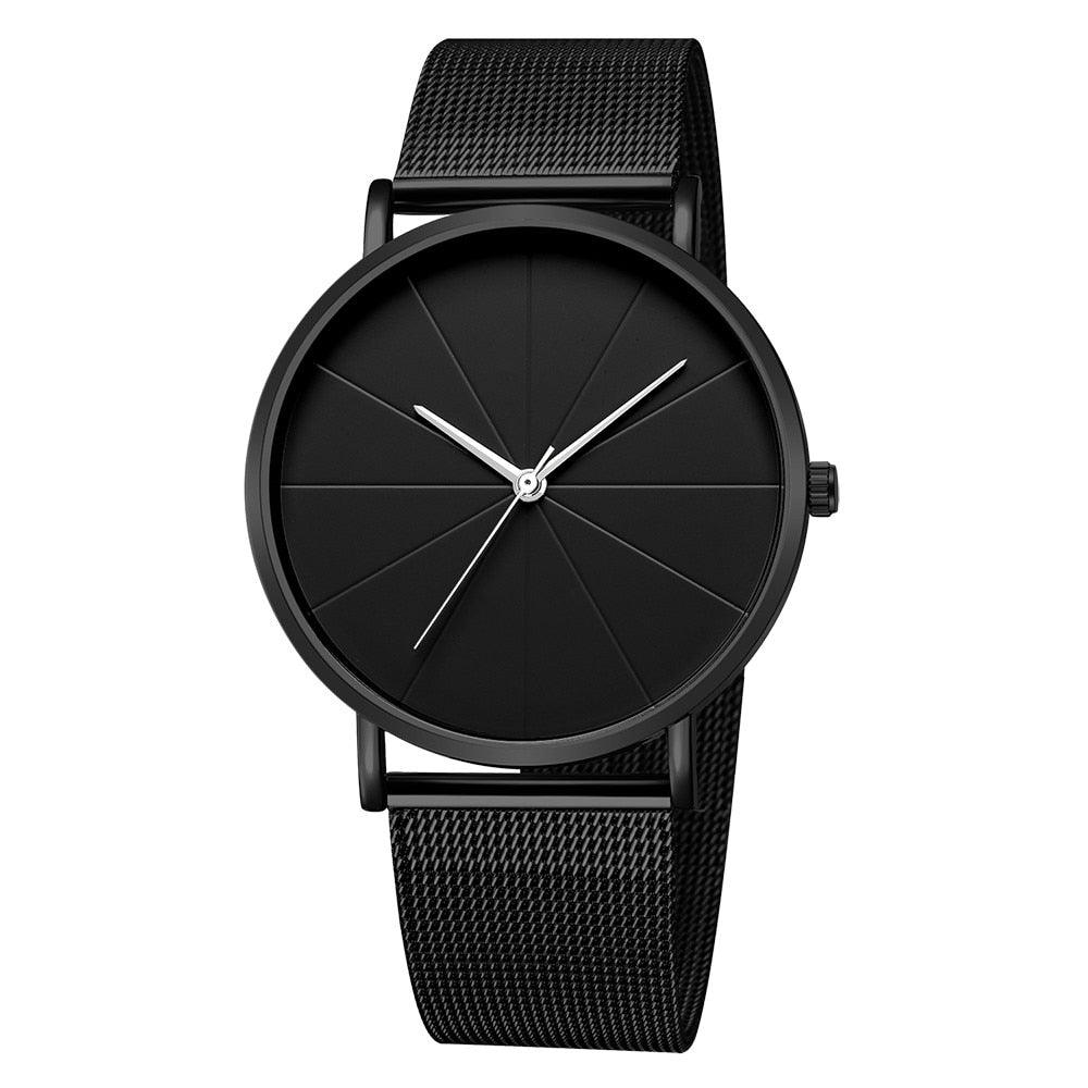 Alloy mesh belt watch - melvincucci