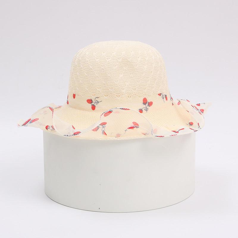 Princess straw hat kids sun hat - melvincucci