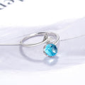 Adjustable Ring For Women Wedding Engagement Silver Plated Finger Ring Jewelry Stylish Personality Design Mermaid - melvincucci