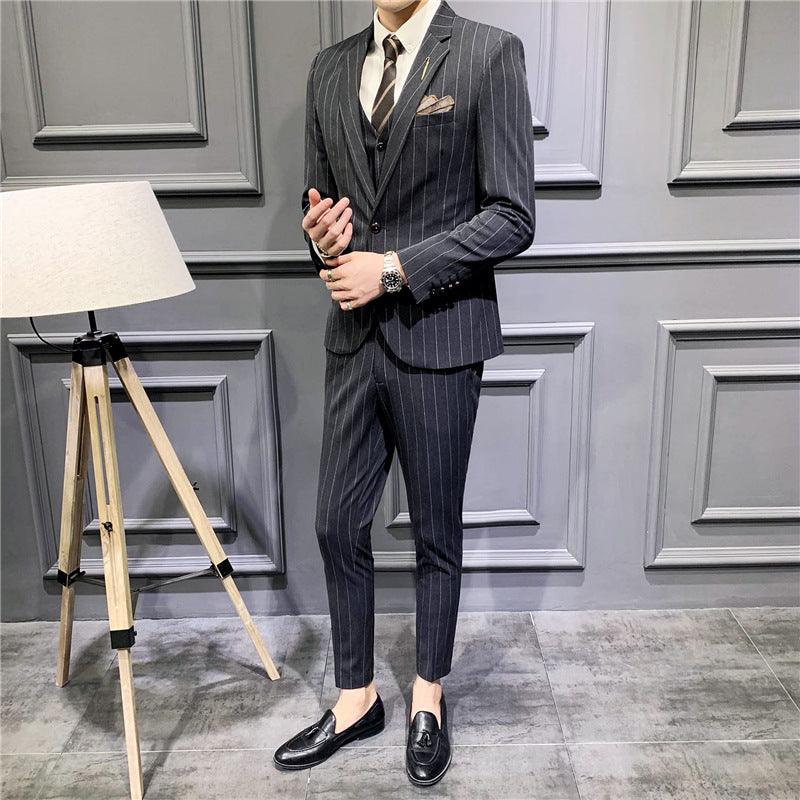 Slim Handsome Groomsmen Group Groom Wedding Dress England - melvincucci