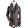 Men's woolen coat - melvincucci