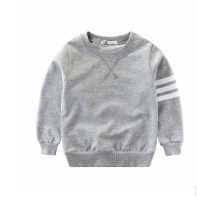 Boy's long sleeve round neck pullover - melvincucci