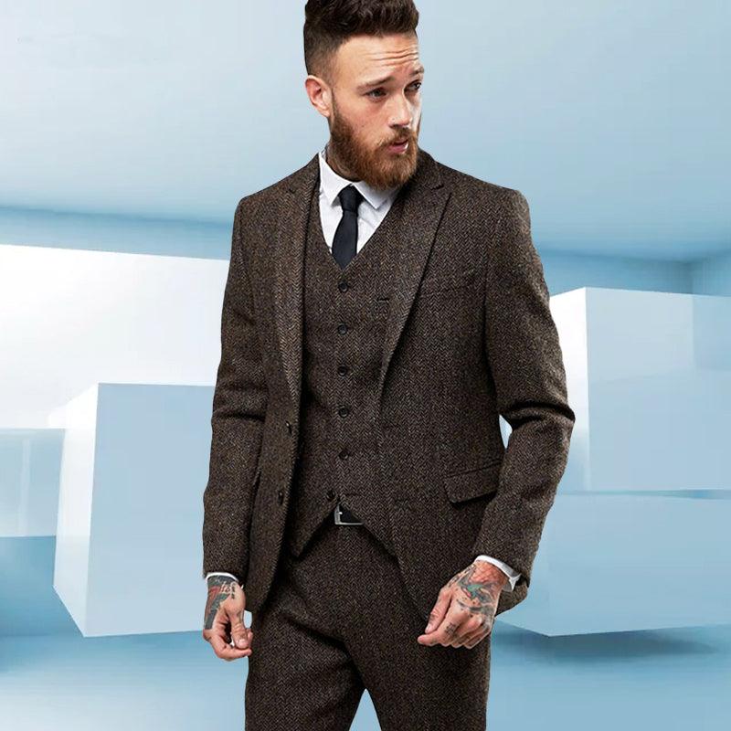 Three-piece suit suit - melvincucci