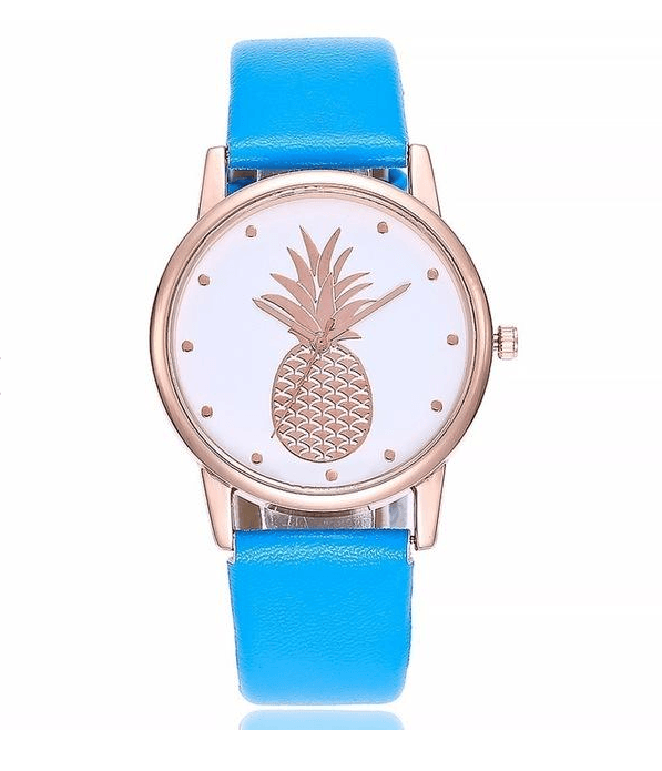 Belt watch Korean version of the watch Personality pineapple pattern simple quartz watch - melvincucci
