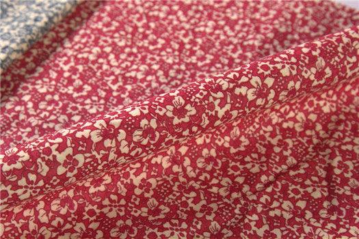 Small Flower Cotton Printed Fabric Pajamas Toy Shoes Clothing Skirt Inside Cloth Fabric - melvincucci