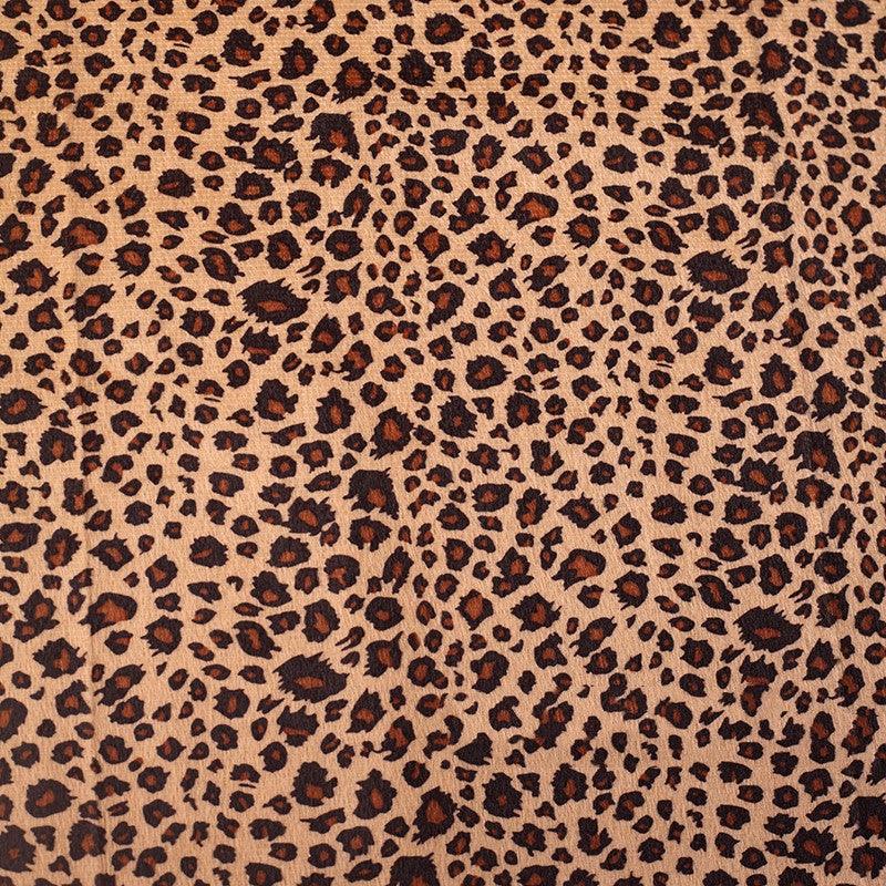 Short Plush Animal Print Fabric - melvincucci