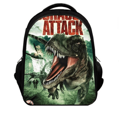 Dinosaur Children's Schoolbags Shoulder 3D Kindergarten Taipan Backpack Pupils 1-6 Years Boys 2-12 Years Ultralight - melvincucci