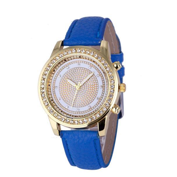 New Women Bracelet Wristwatch ladies Crystal Geneva Watches Fashion Stainless Steel Quartz Wristwatches - melvincucci