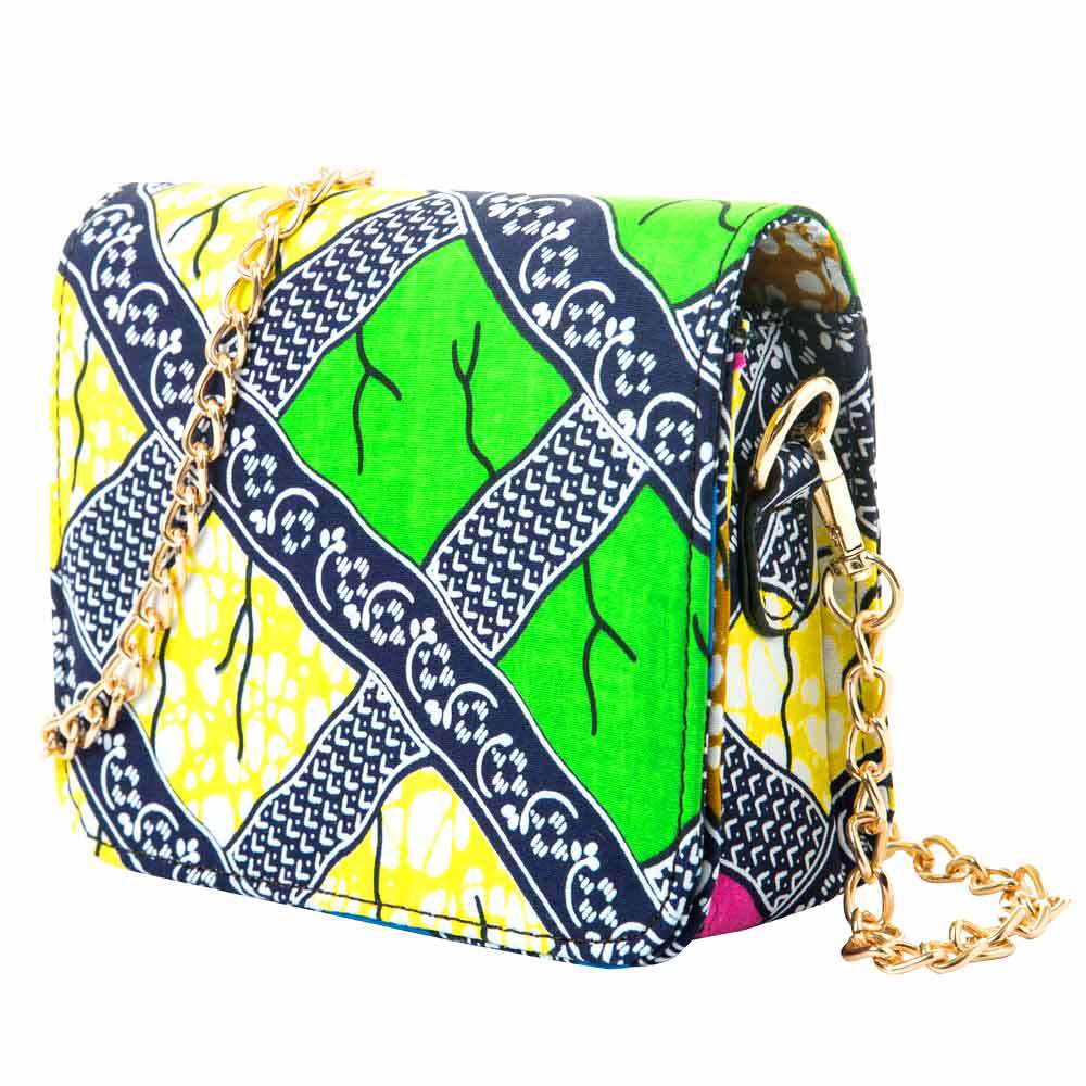 African wax cloth bags