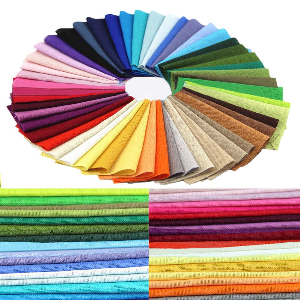 Plain cotton and linen fabric - melvincucci