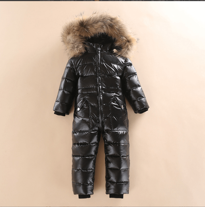 Children's Thick And Warm One-piece Down Jacket - melvincucci