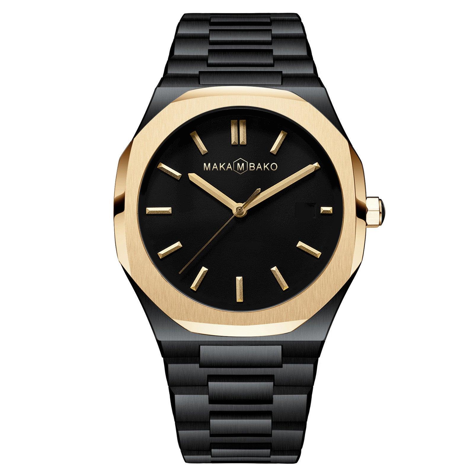Fashion steel band quartz watch - melvincucci