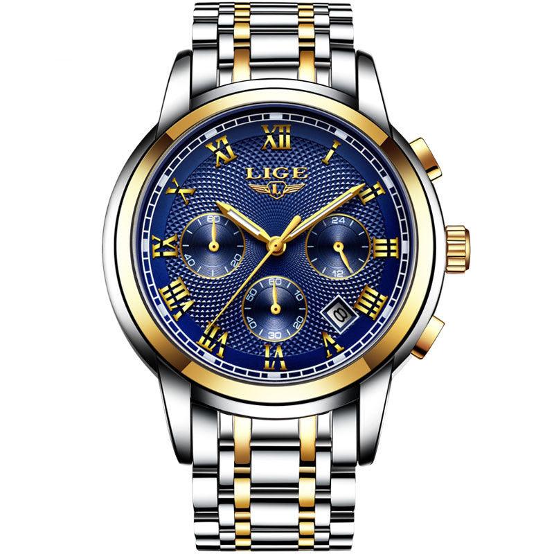 Three-eye corrugated watch - melvincucci