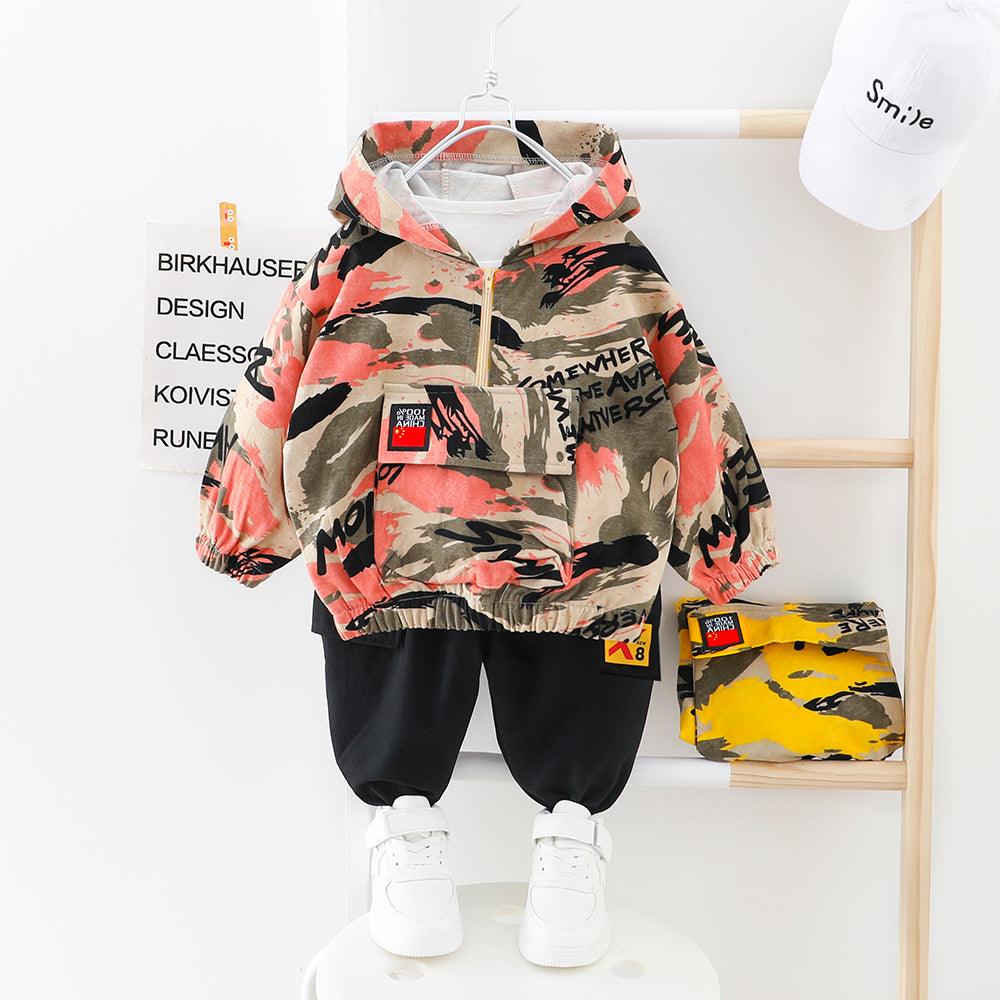 Wild casual camouflage children's clothing - melvincucci