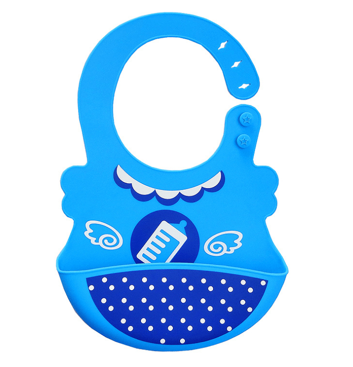 Baby Bibs Waterproof Silicone Feeding Bibs - melvincucci