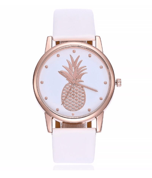 Belt watch Korean version of the watch Personality pineapple pattern simple quartz watch - melvincucci