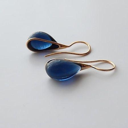 Four Color Inlaid Opal Earrings European And American Ladies Fashion Earrings - melvincucci