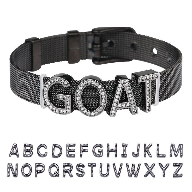Custom Letter Bracelet - melvincucci