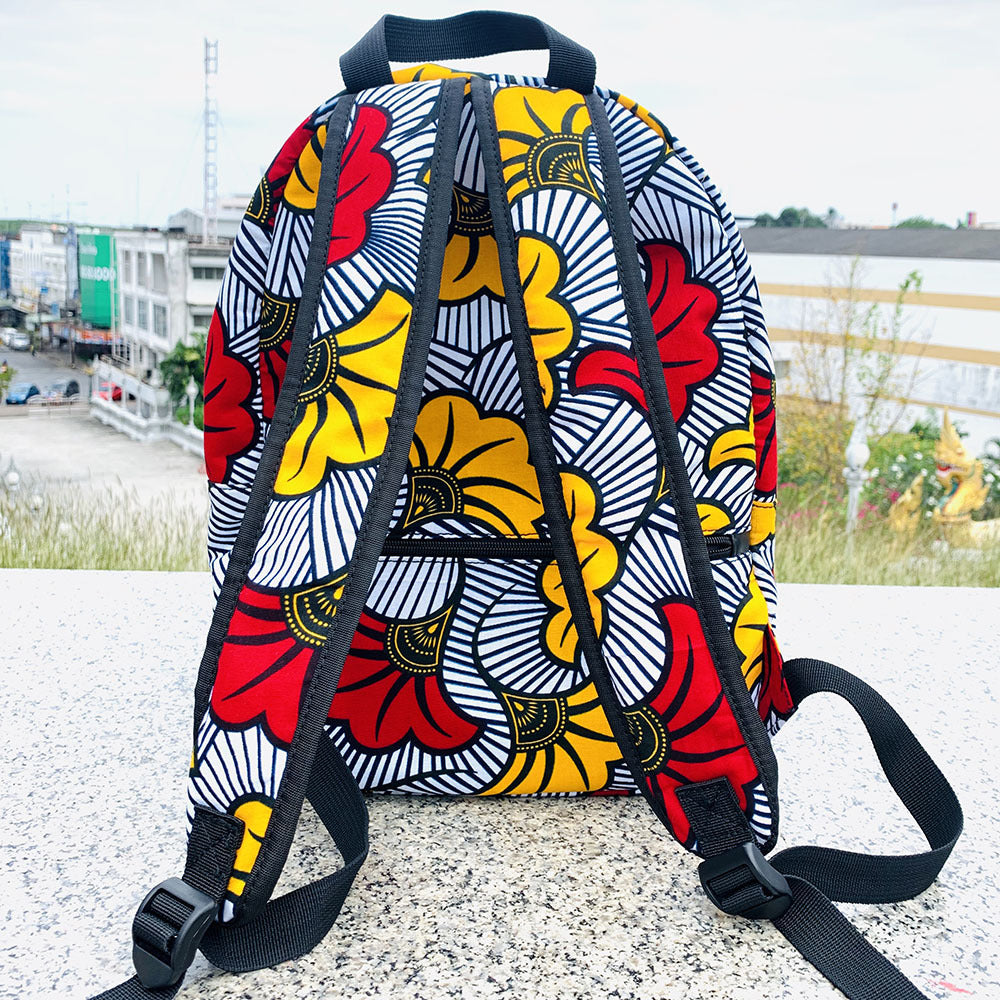 African Wax Cloth Bag Fashion African Backpack African Jewelry