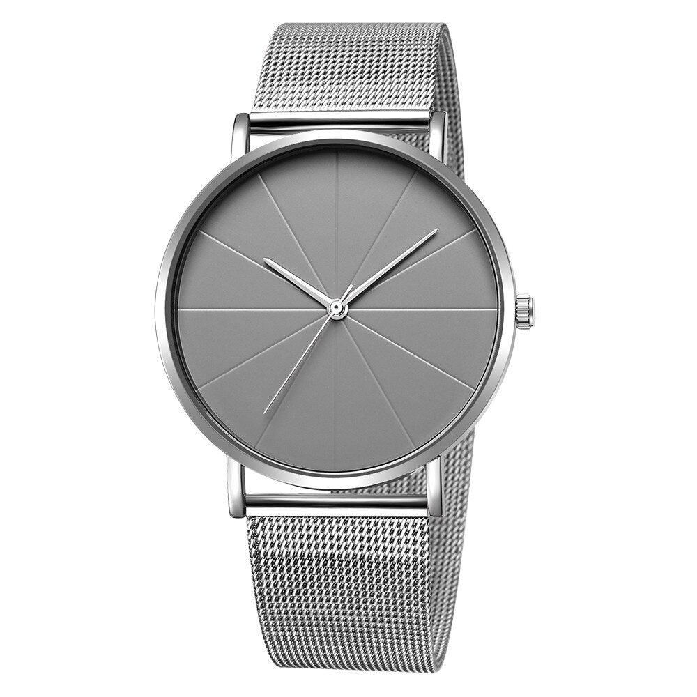 Alloy mesh belt watch - melvincucci