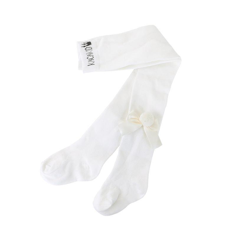 Baby girl bow tights - melvincucci