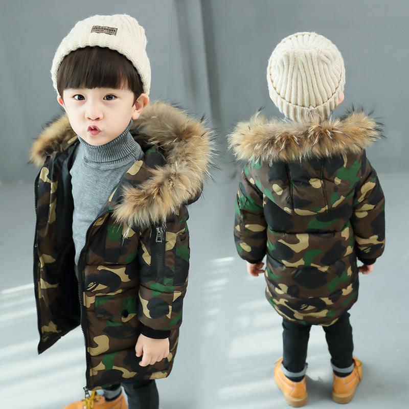 Camouflage cotton coat - melvincucci