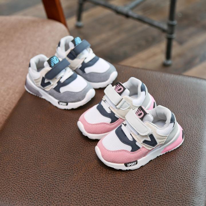 Summer new sports shoes mesh shoes children's V-shoes girls running shoes - melvincucci