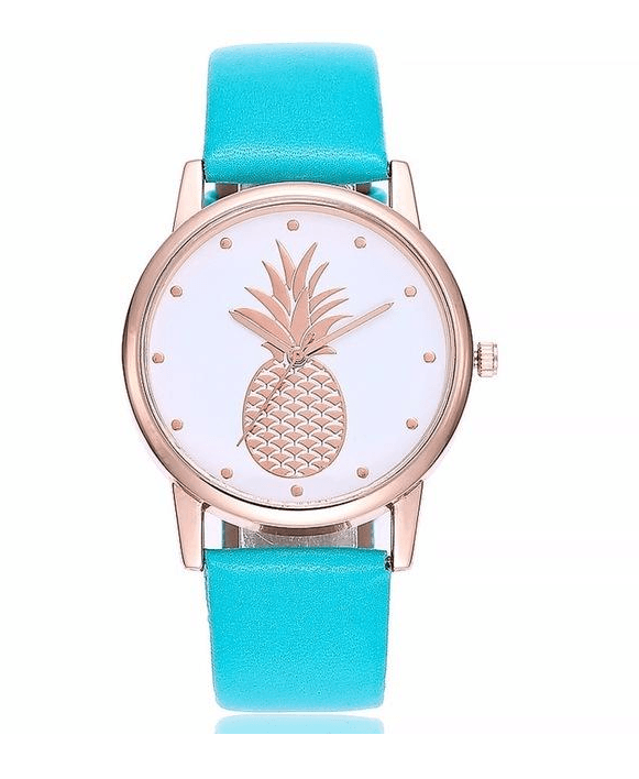 Belt watch Korean version of the watch Personality pineapple pattern simple quartz watch - melvincucci