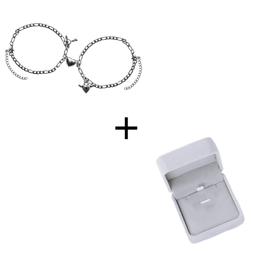 Couple Bracelet Niche Design, Simple Heart-shaped - melvincucci