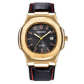 Watch Men's Belt Calendar Quartz Watch - melvincucci