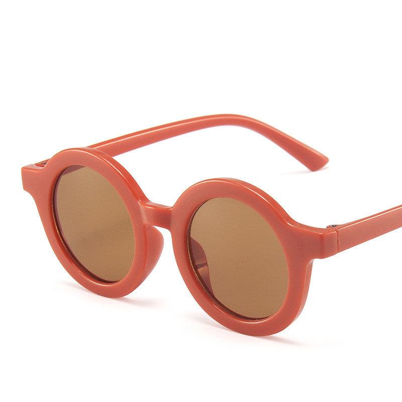 Children's Round Frame Posing Decorative Glasses - melvincucci