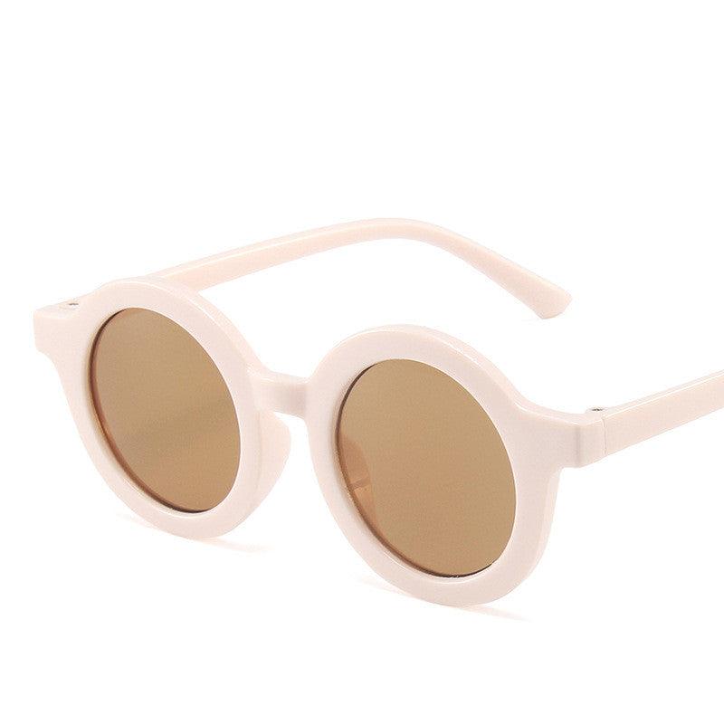 Children's Round Frame Posing Decorative Glasses - melvincucci
