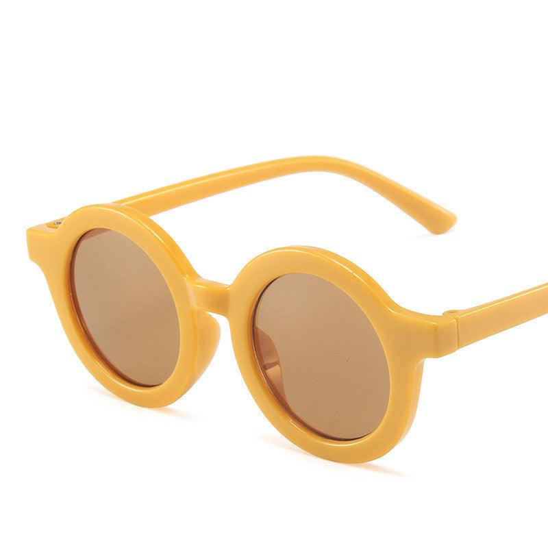 Children's Round Frame Posing Decorative Glasses - melvincucci